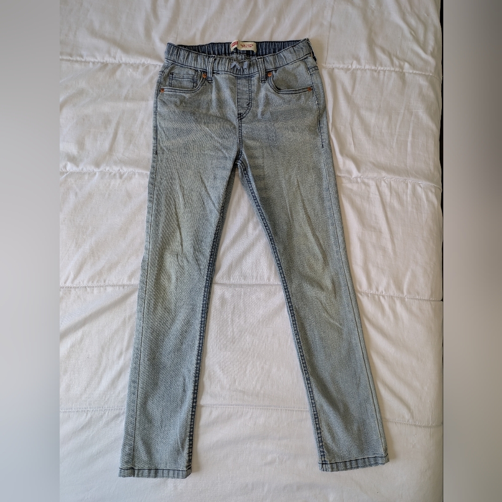 Levi's Kids Light Blue Denim Jeans - Picture 2 of 8